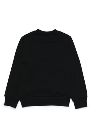black cotton sweatshirt N°21 KIDS | N21588N01540N900